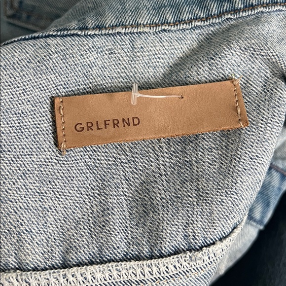 GRLFRND Light Blue Denim dress short sleeve Nashville Texas Dallas jean dress - Picture 9 of 10